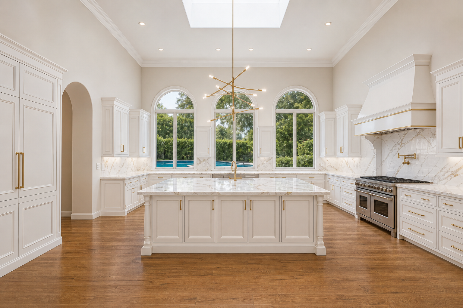 Calacatta & White Lacquer Estate after