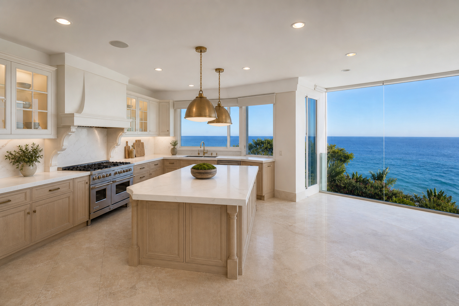 Bleached Oak Ocean Residence after