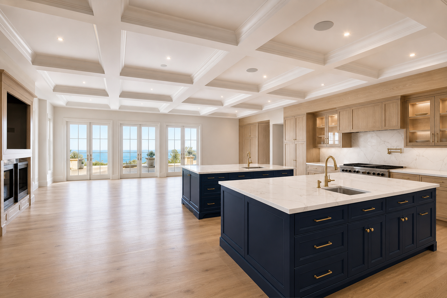 European Oak Coastal Estate after