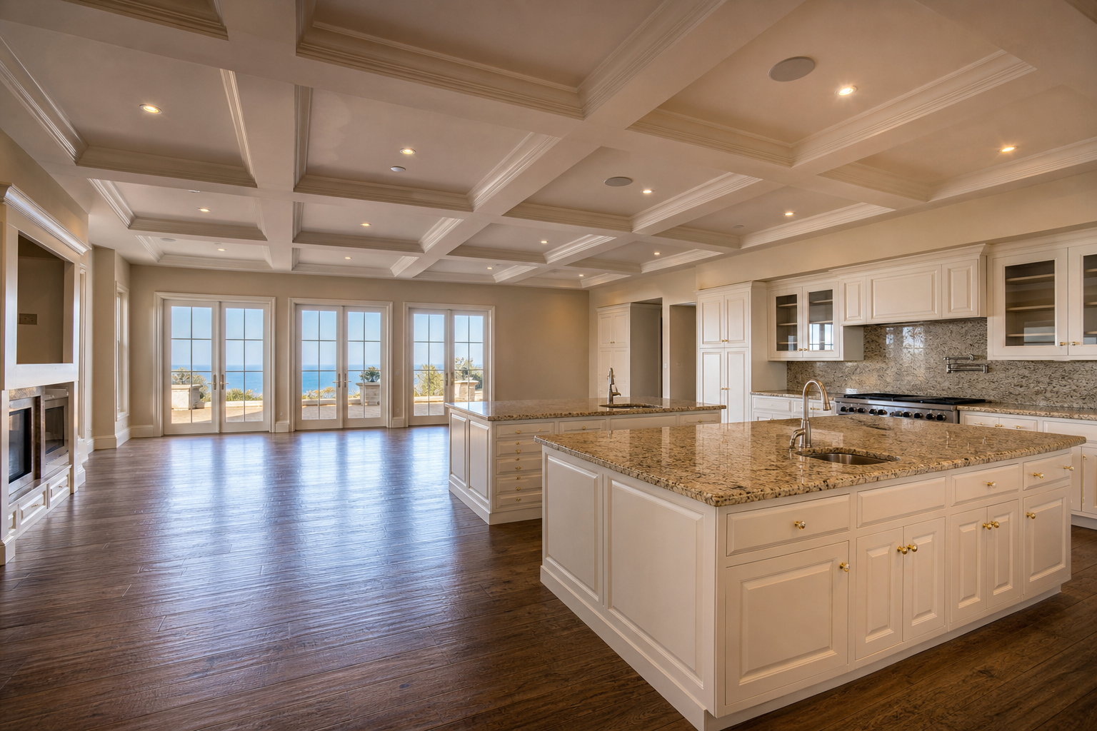 European Oak Coastal Estate before